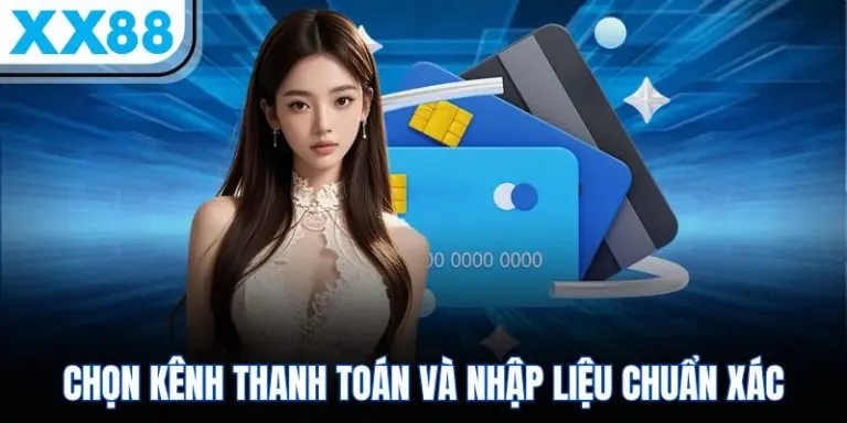 Các bước nạp tiền tại XX88
