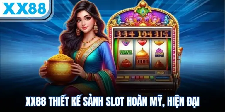 XX88 Thiết kế sảnh SLOT hoàn mỹ hiện đại